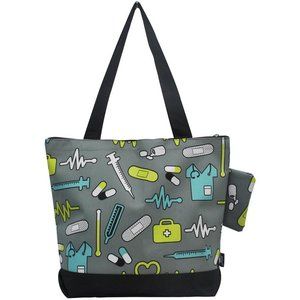 Doctor/Nurse Themed tote & mask